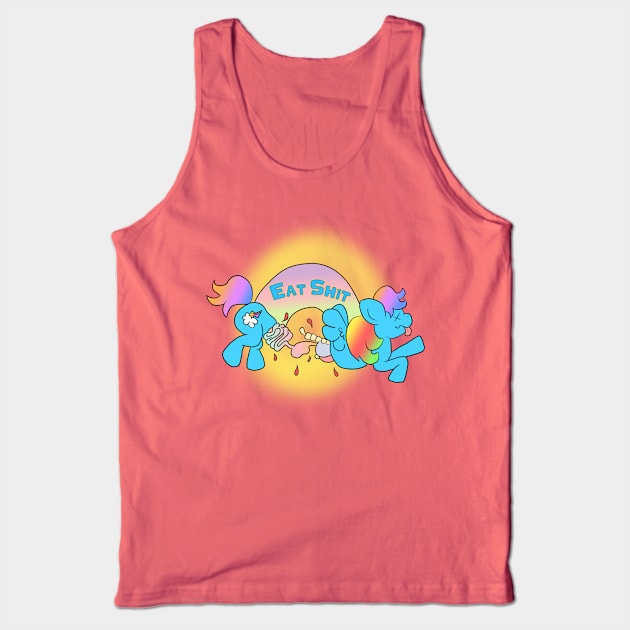 Rainbow Slash Tank Top by AmyNewBlue